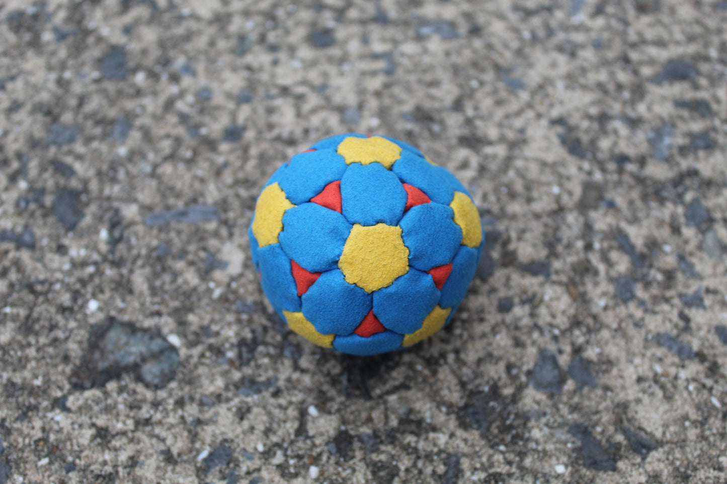 62 Panel Hand-Stitched Footbag