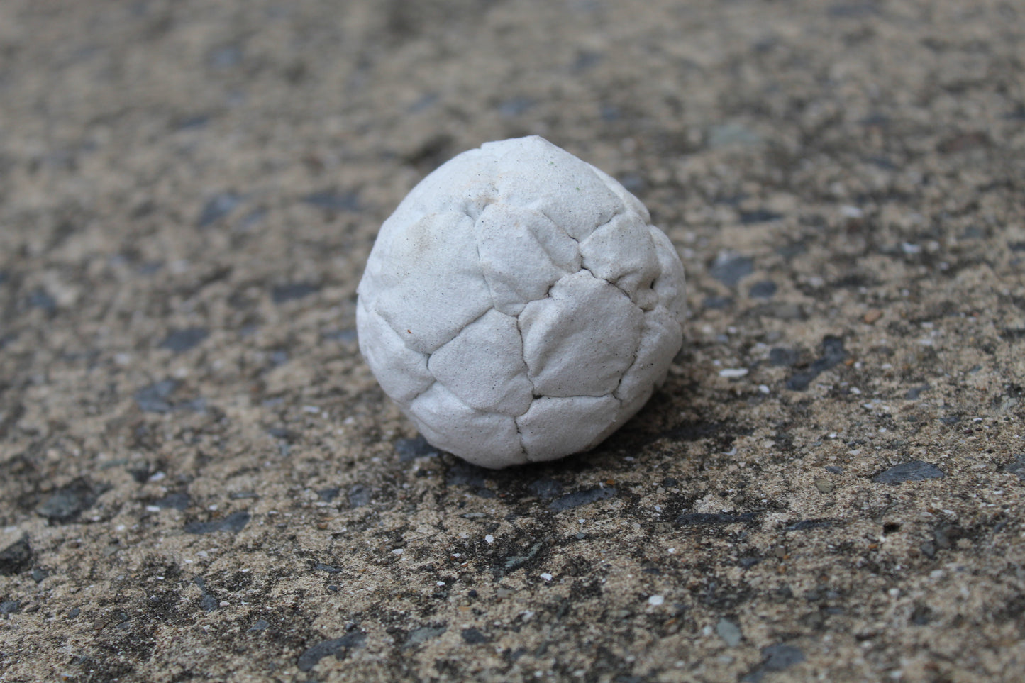 Xtremity Pro professional footbag with a 32 panel construction in White