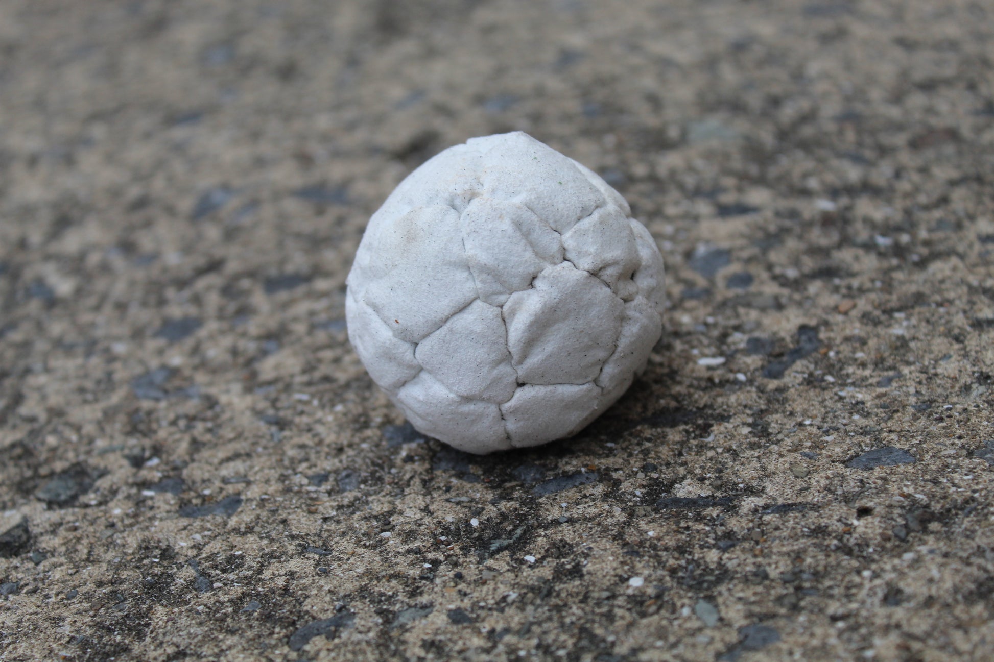 Xtremity Pro professional footbag with a 32 panel construction in White