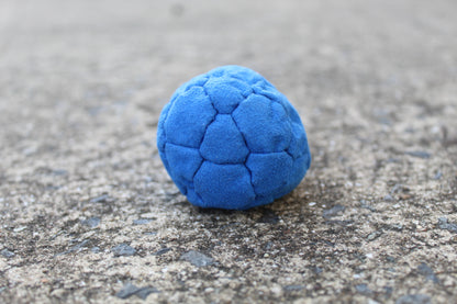 Xtremity Pro professional footbag with a 32 panel construction in Blue
