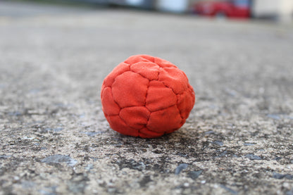 Xtremity Pro professional footbag with a 32 panel construction in Orange